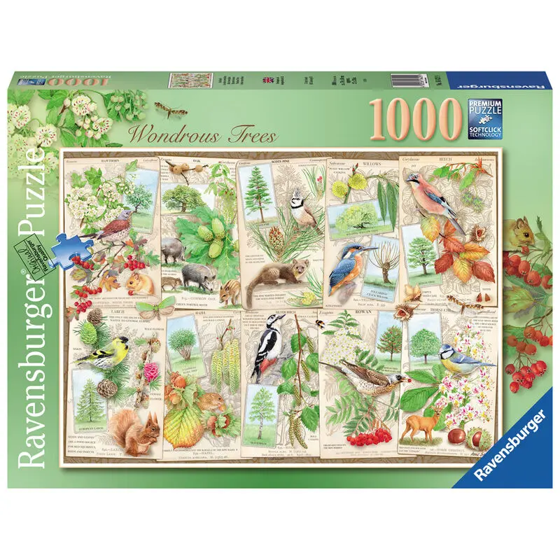 Wonderful trees puzzle 1000pcs product photo