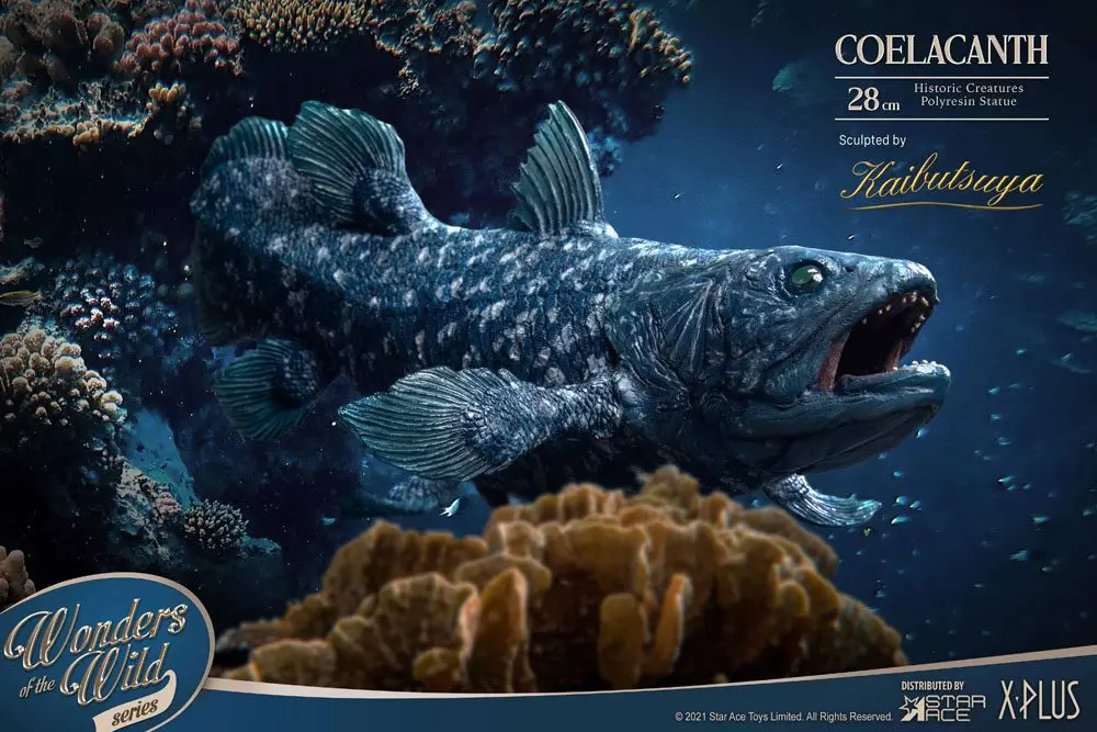 Wonders of the Wild Statue Coelacanth Deluxe Version 28 cm product photo