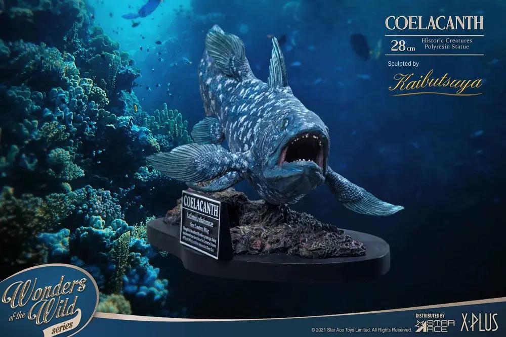 Wonders of the Wild Statue Coelacanth Deluxe Version 28 cm product photo