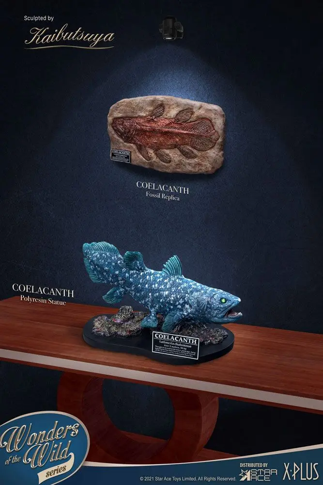 Wonders of the Wild Statue Coelacanth Deluxe Version 28 cm product photo