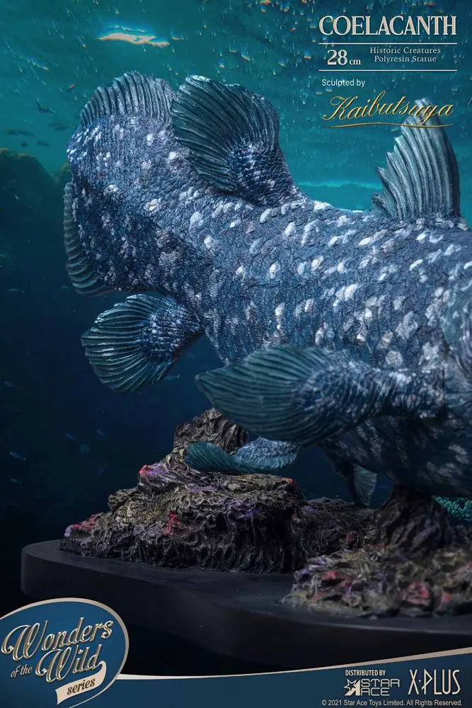 Wonders of the Wild Statue Coelacanth Deluxe Version 28 cm product photo