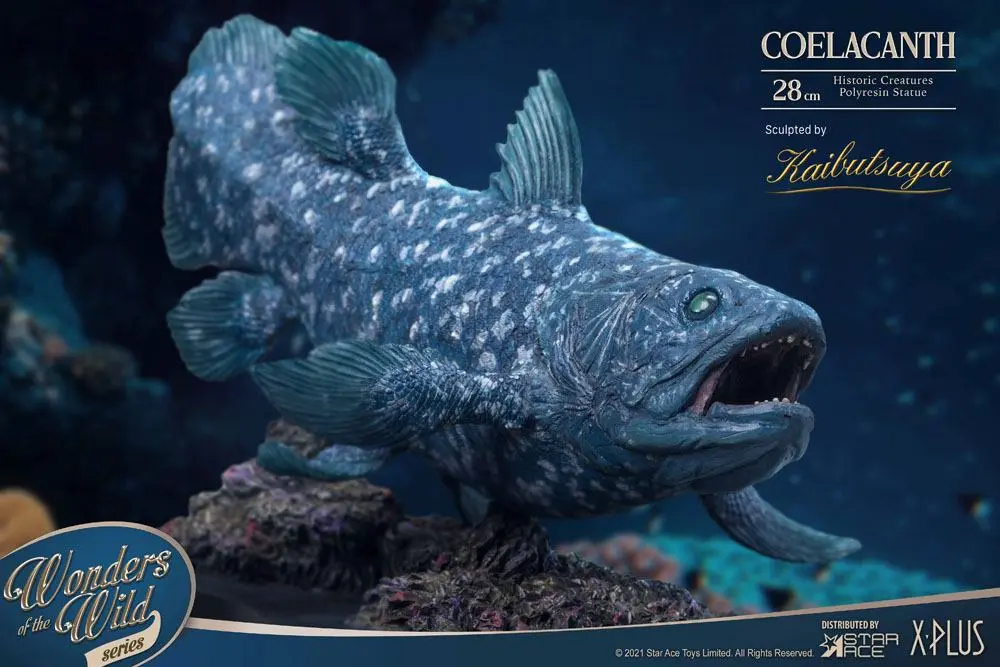 Wonders of the Wild Statue Coelacanth Deluxe Version 28 cm product photo