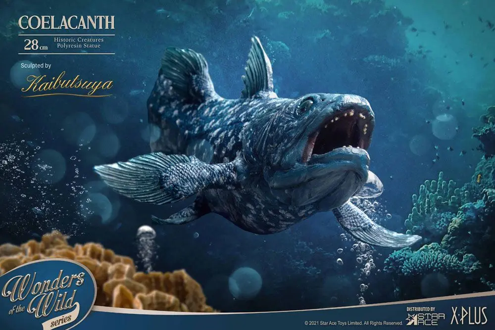 Wonders of the Wild Statue Coelacanth Deluxe Version 28 cm product photo