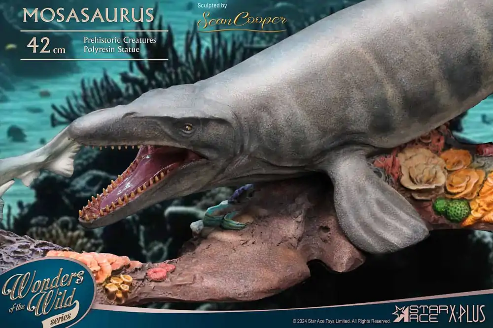 Wonders of the Wild Statue Mosasaurus (DX) 42 cm termékfotó