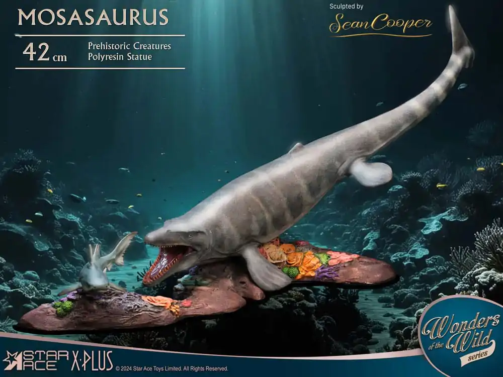 Wonders of the Wild Statue Mosasaurus (DX) 42 cm termékfotó