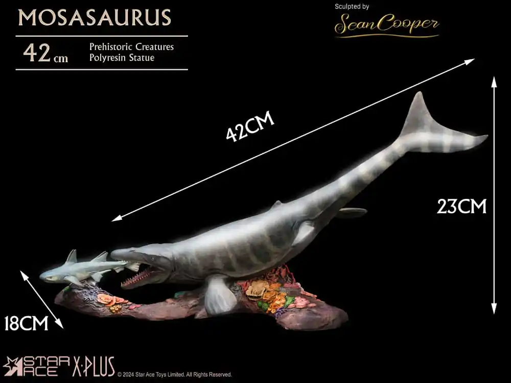 Wonders of the Wild Statue Mosasaurus (DX) 42 cm termékfotó