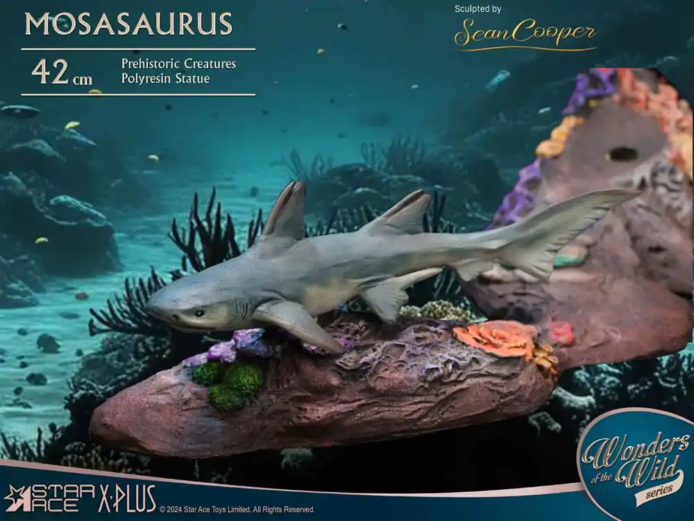 Wonders of the Wild Statue Mosasaurus (DX) 42 cm termékfotó