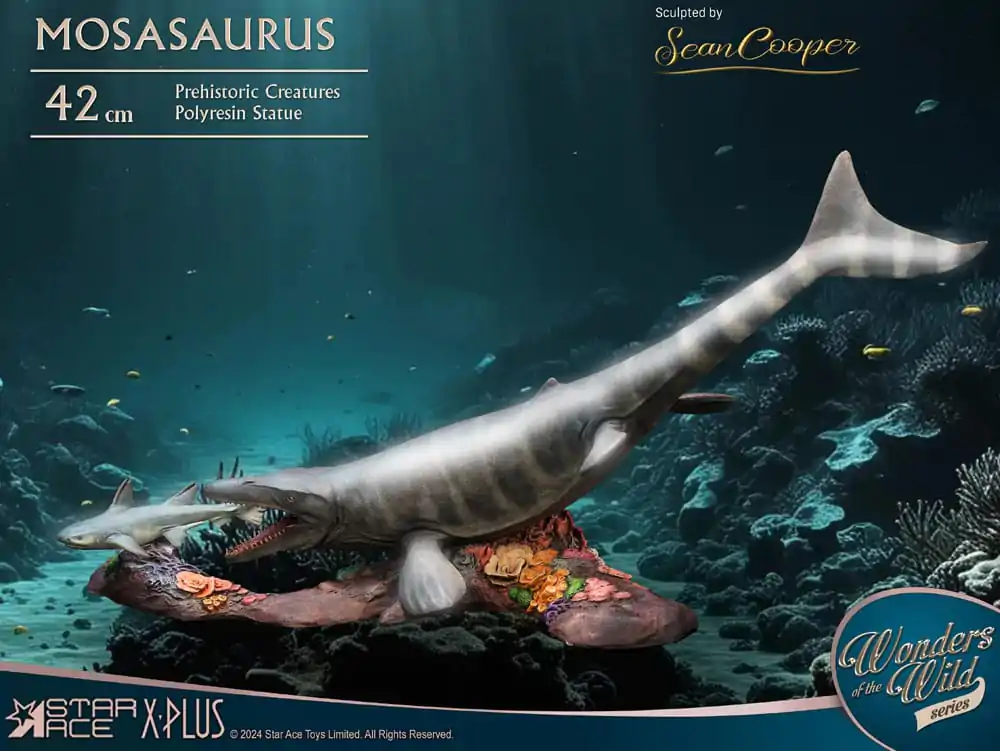 Wonders of the Wild Statue Mosasaurus (DX) 42 cm termékfotó