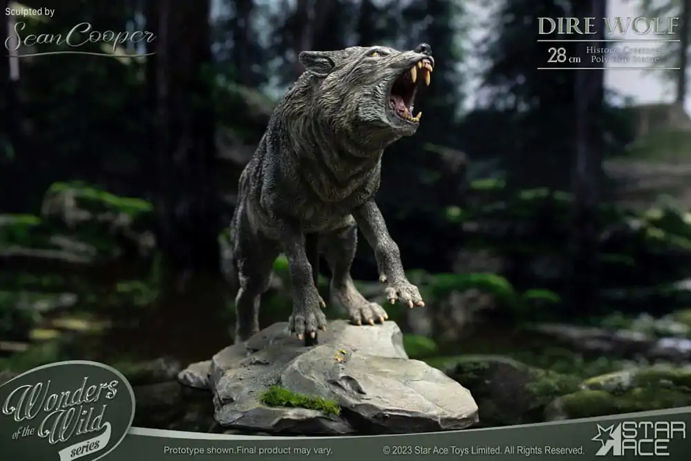 Wonders of the Wild Series Statue Dire Wolf 28 cm product photo