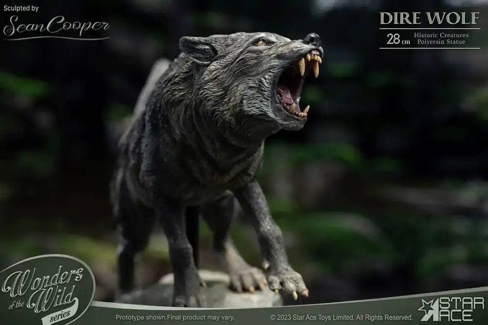 Wonders of the Wild Series Statue Dire Wolf 28 cm product photo