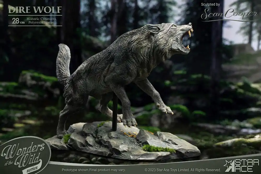 Wonders of the Wild Series Statue Dire Wolf 28 cm product photo