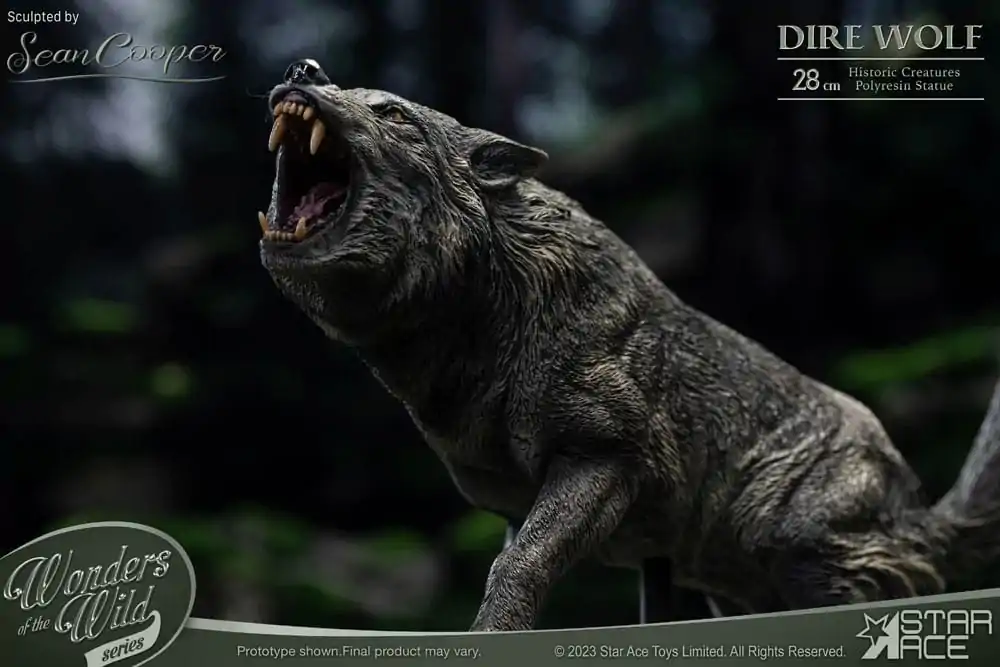 Wonders of the Wild Series Statue Dire Wolf 28 cm product photo