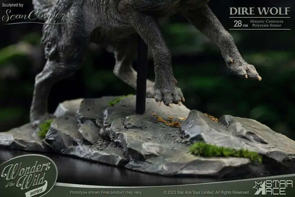 Wonders of the Wild Series Statue Dire Wolf 28 cm product photo