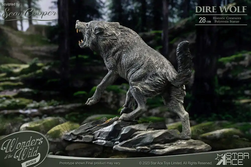 Wonders of the Wild Series Statue Dire Wolf 28 cm product photo