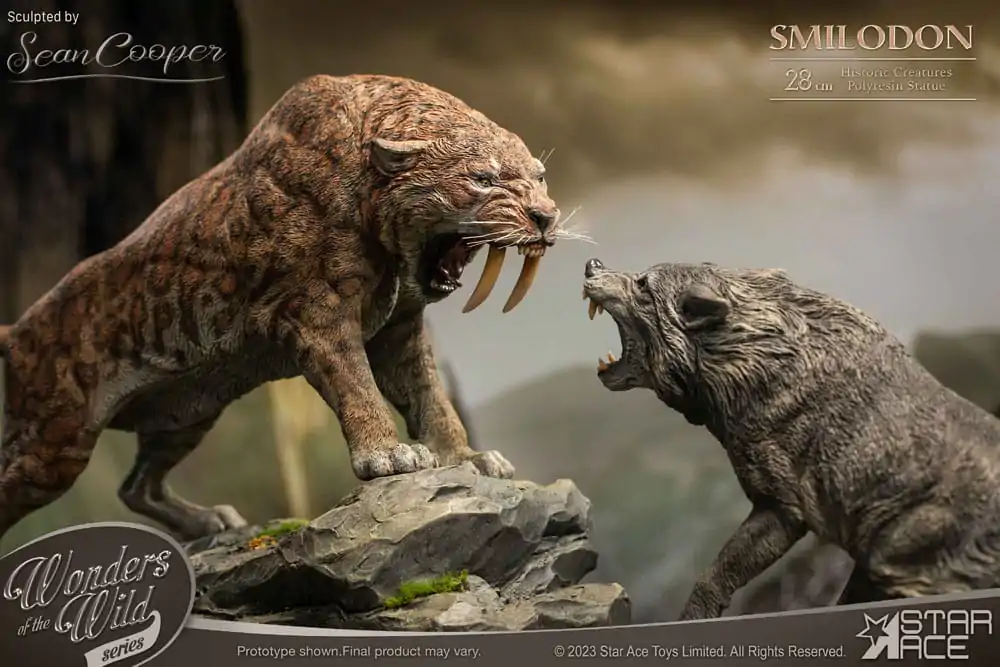 Wonders of the Wild Series Statue Smilodon 28 cm product photo