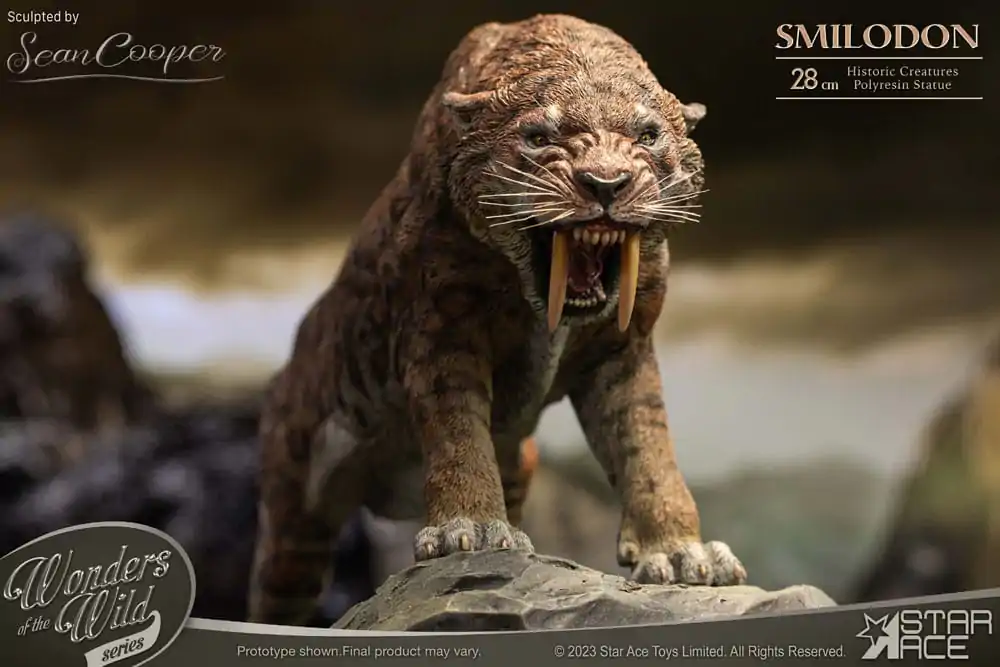 Wonders of the Wild Series Statue Smilodon 28 cm product photo