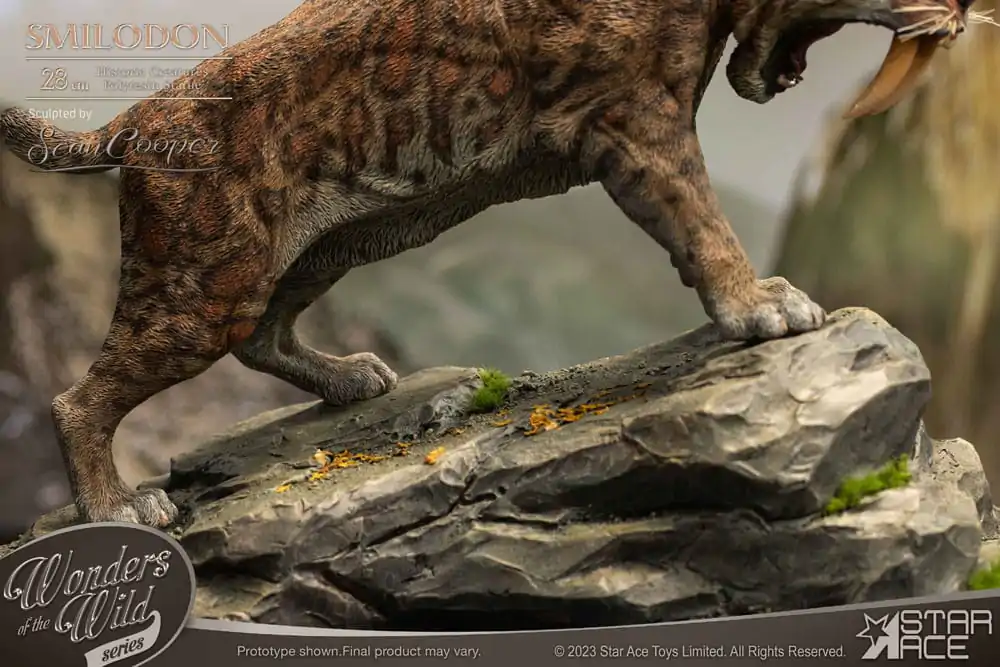 Wonders of the Wild Series Statue Smilodon 28 cm product photo