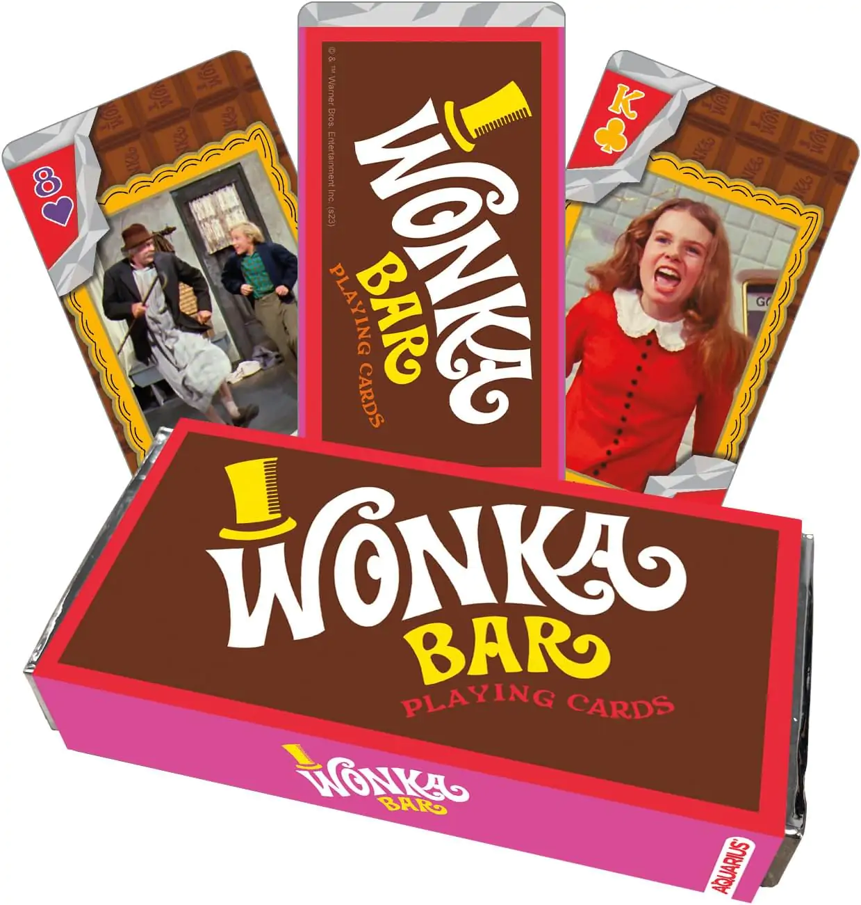 Wonka Playing Cards Willy Wonka Bar Premium product photo