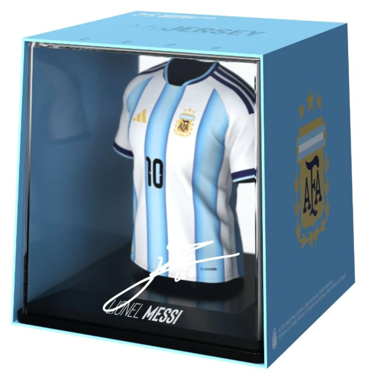 World Cup Argentina Messi mini t-shirt figure product photo