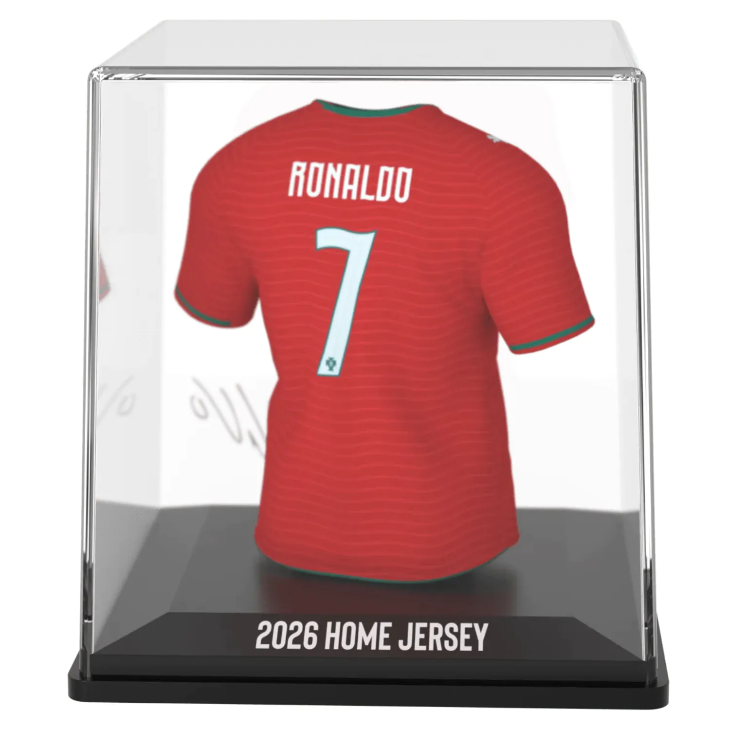 World Cup Portugal Cristiano Ronaldo mini t-shirt figure product photo