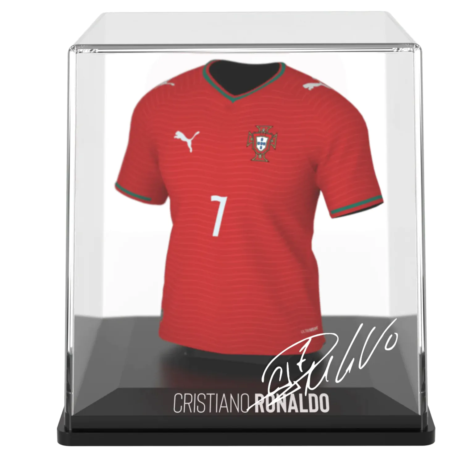 World Cup Portugal Cristiano Ronaldo mini t-shirt figure product photo
