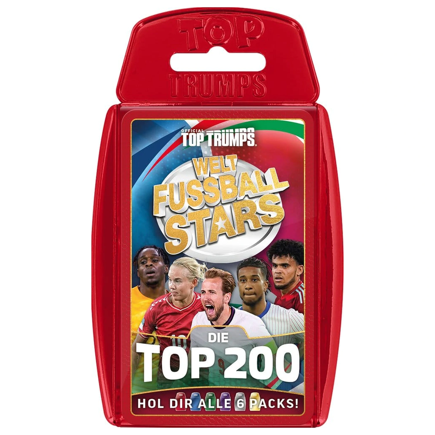 World Football Stars Card Game 200 Pack 1 *German Version* product photo