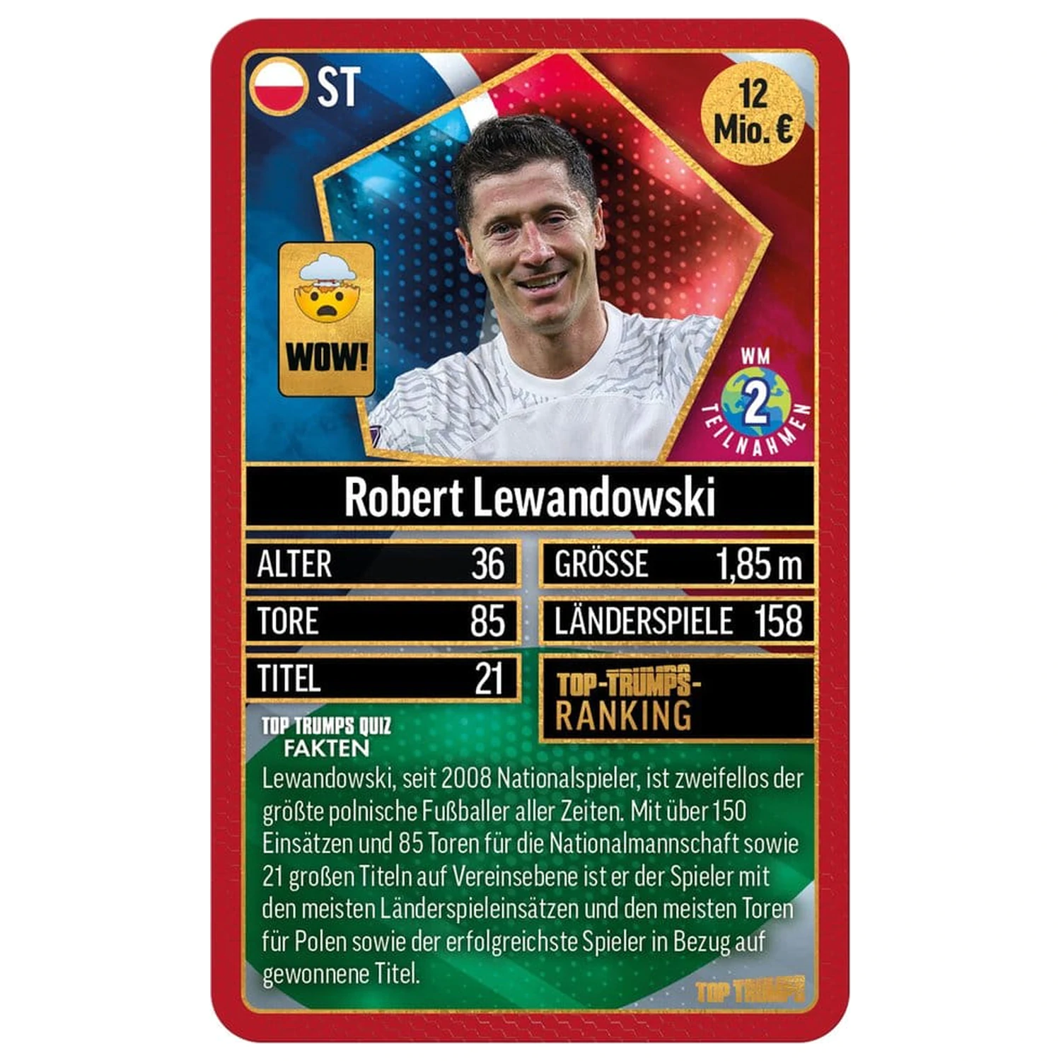 World Football Stars Card Game 200 Pack 1 *German Version* product photo