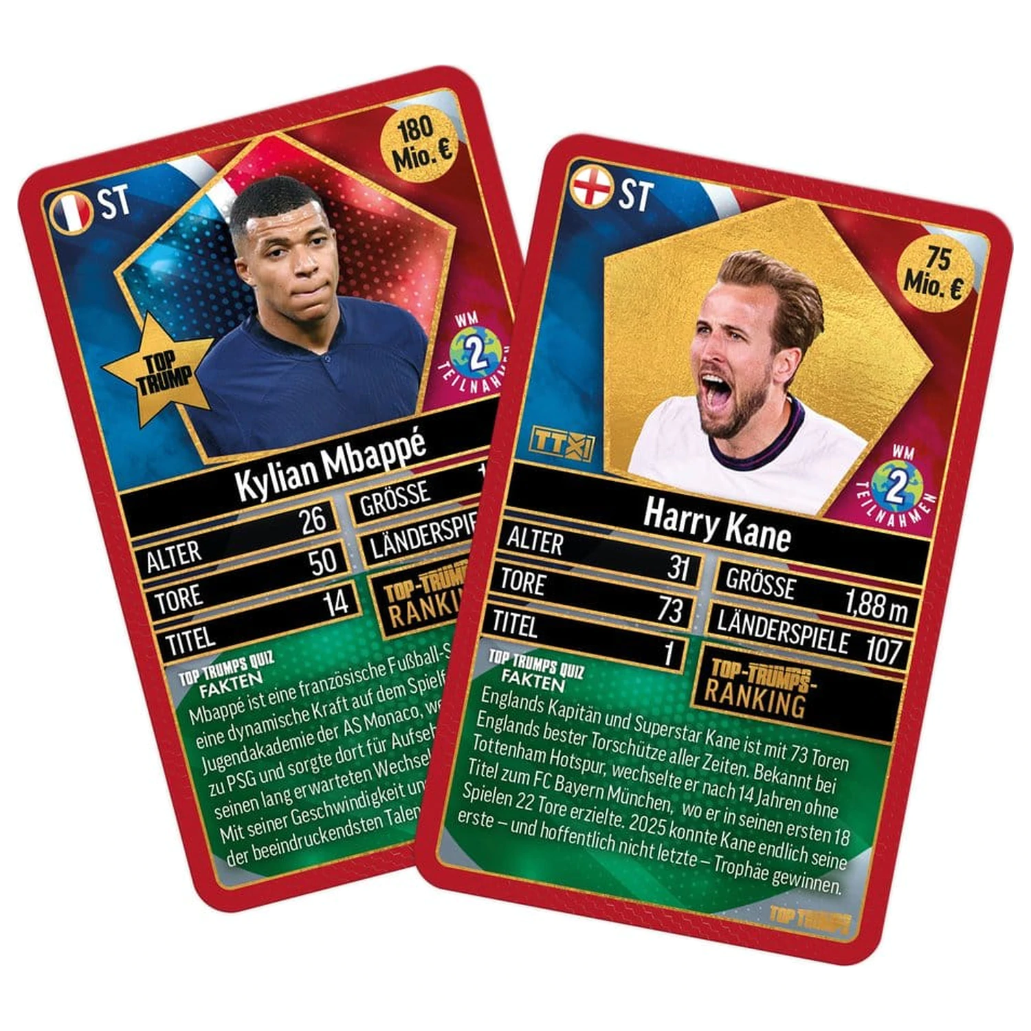 World Football Stars Card Game 200 Pack 1 *German Version* product photo