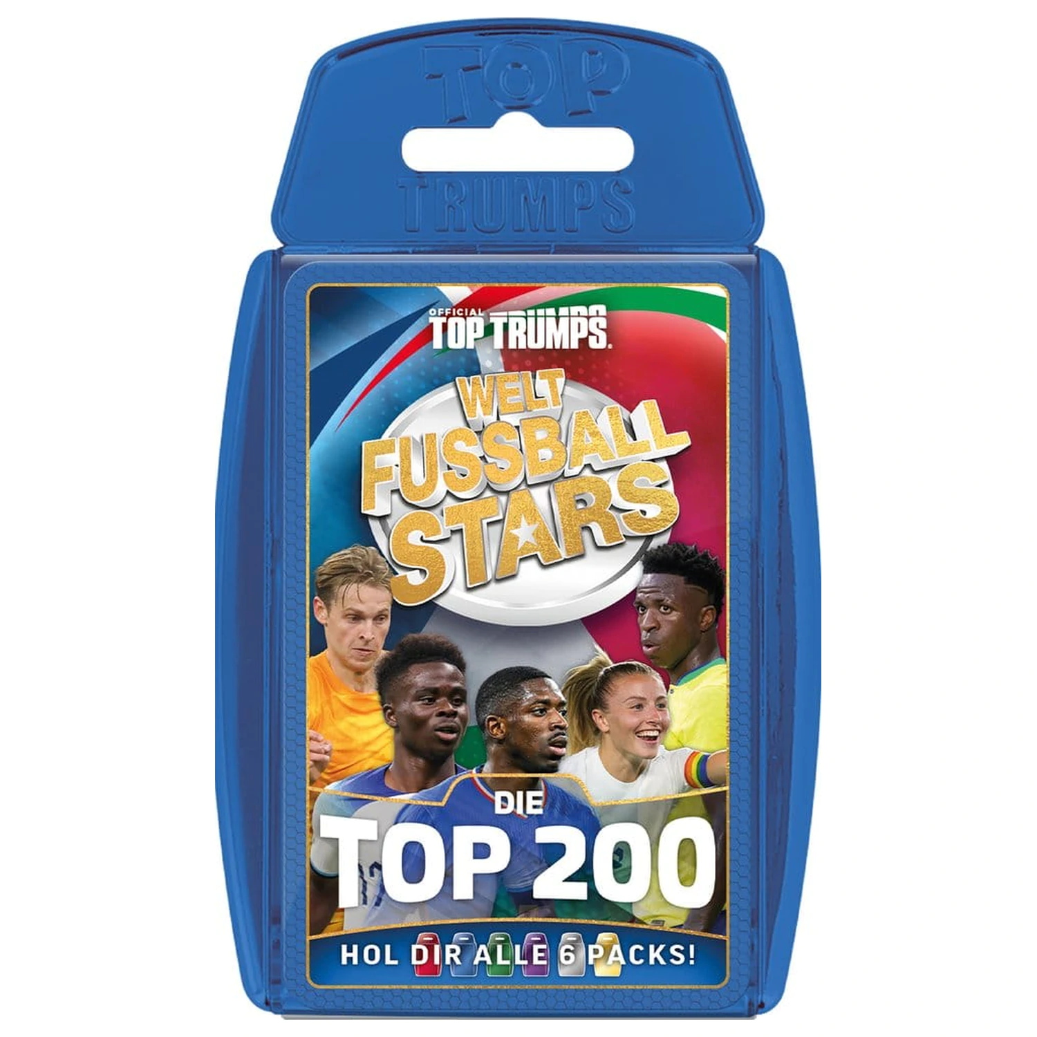 World Football Stars Card Game 200 Pack 2 *German Version* product photo