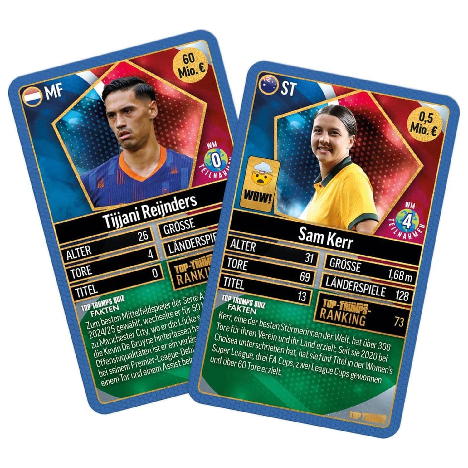 World Football Stars Card Game 200 Pack 2 *German Version* product photo