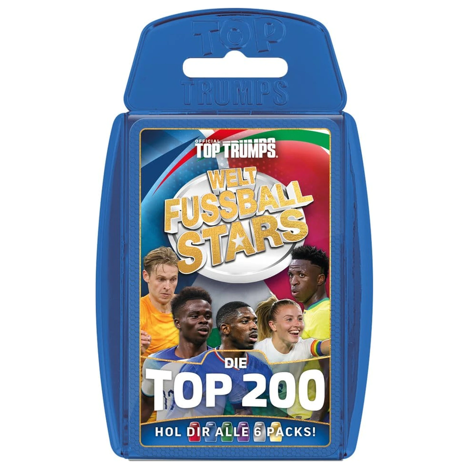 World Football Stars Card Game 200 Pack 2 *German Version* product photo