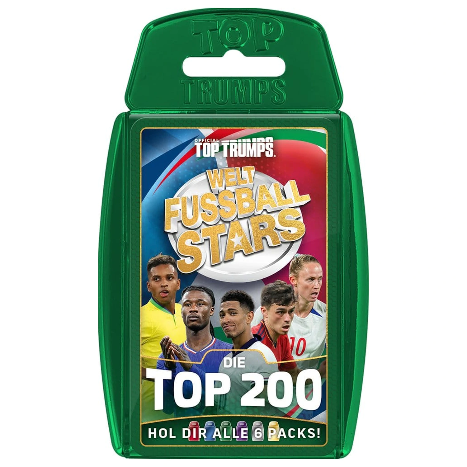 World Football Stars Card Game 200 Pack 3 *German Version* product photo