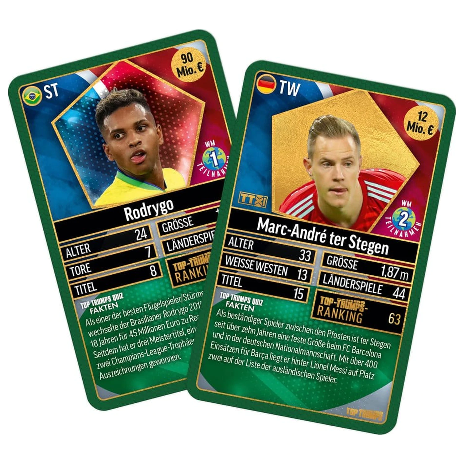 World Football Stars Card Game 200 Pack 3 *German Version* product photo