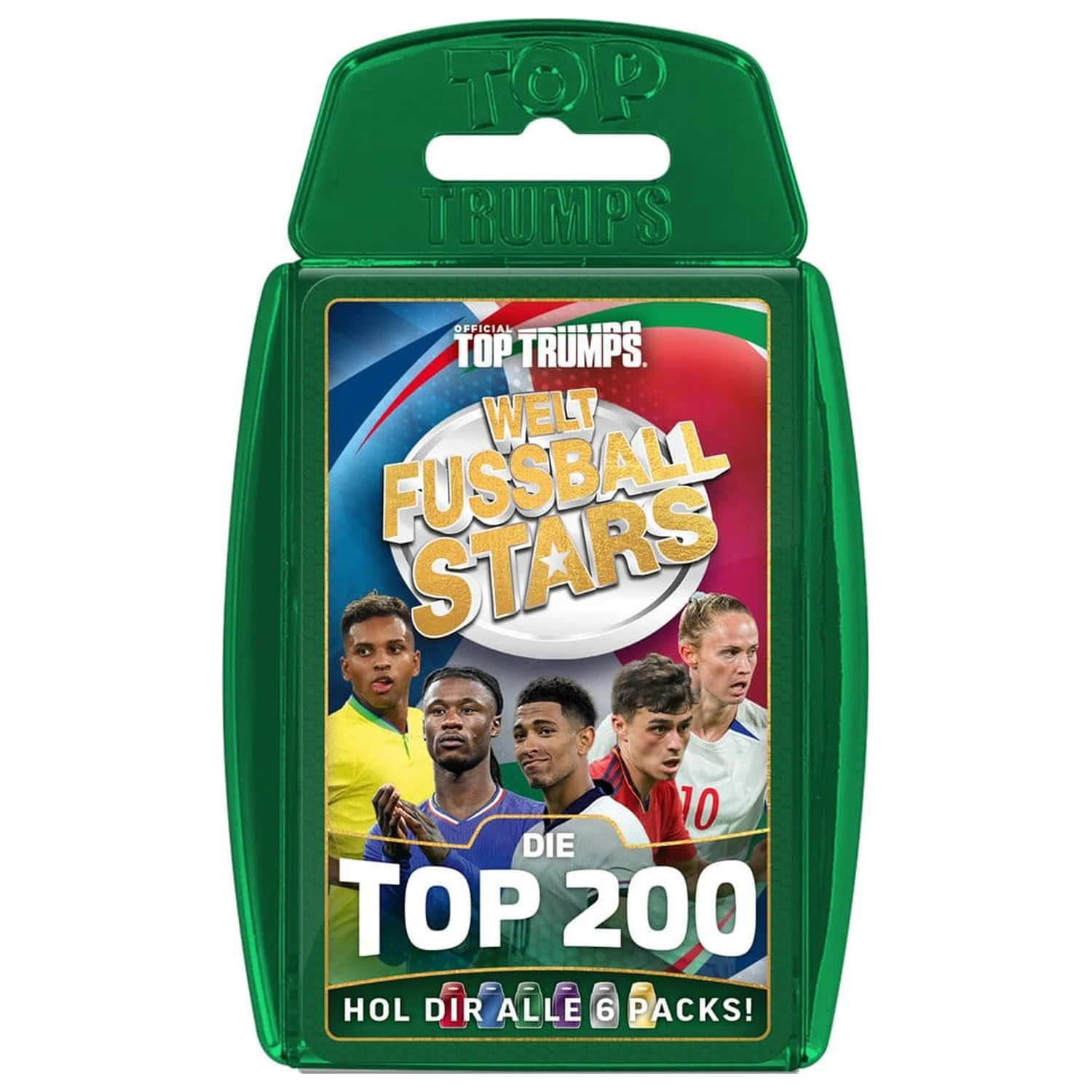 World Football Stars Card Game 200 Pack 3 *German Version* product photo