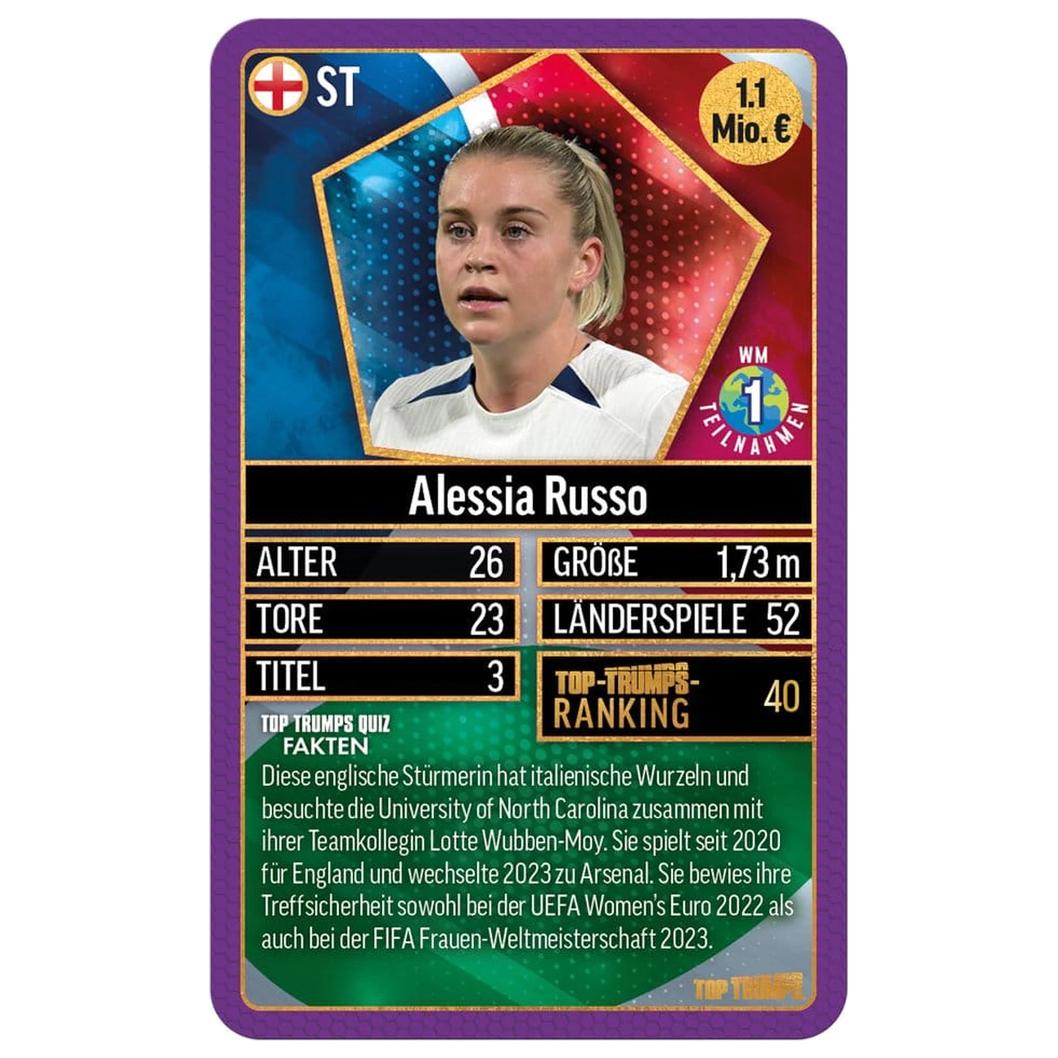 World Football Stars Card Game 200 Pack 4 *German Version* product photo