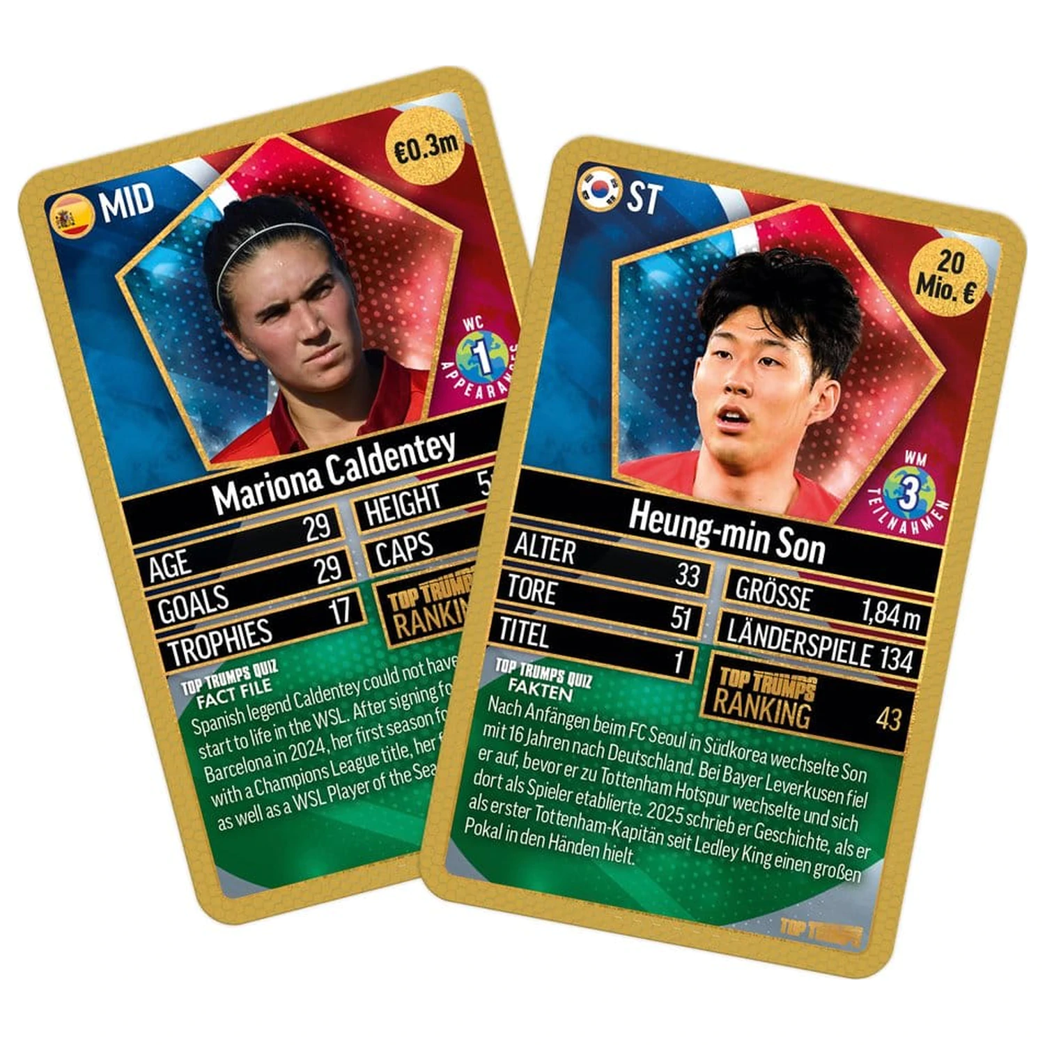 World Football Stars Card Game 200 Pack 6 *German Version* product photo