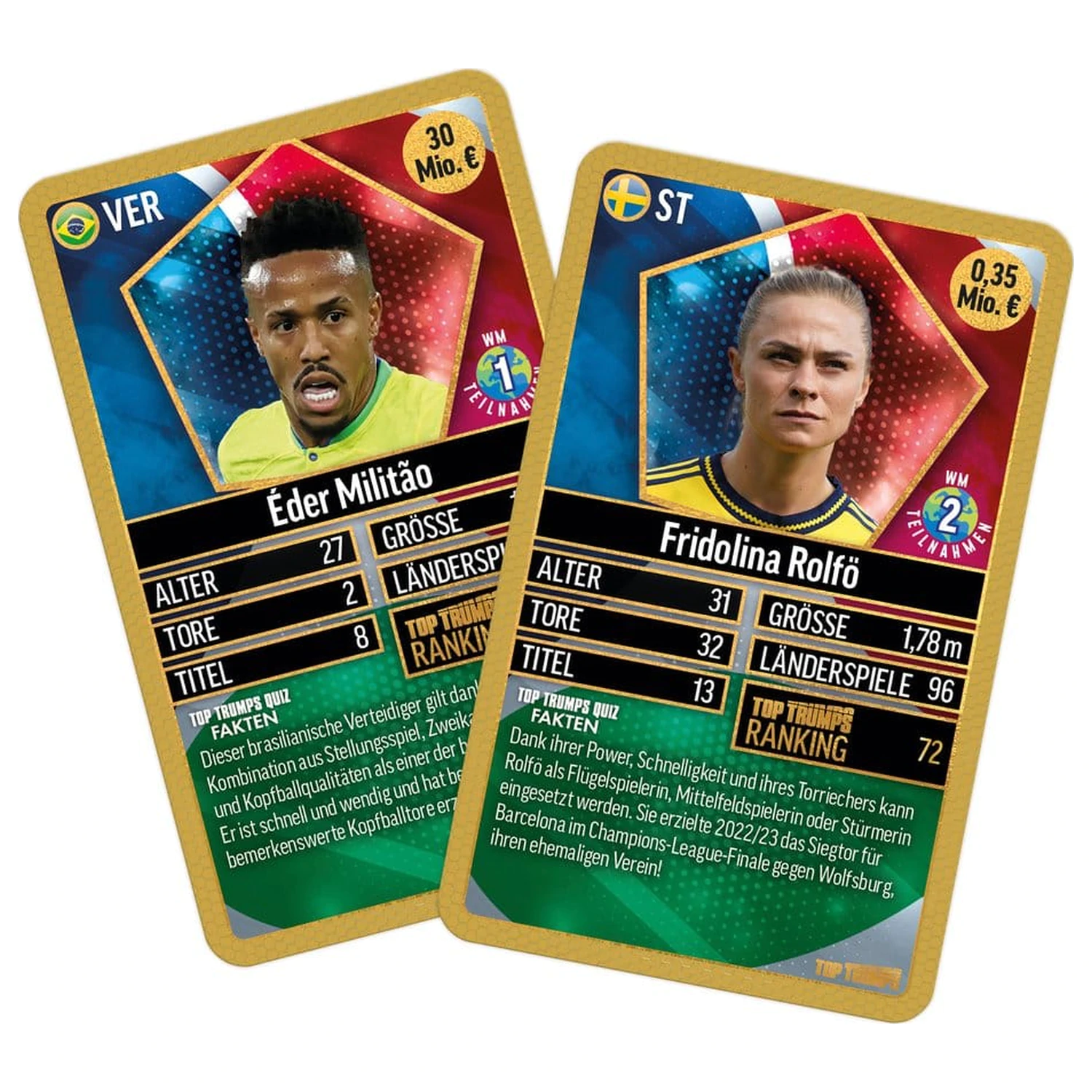 World Football Stars Card Game 200 Pack 6 *German Version* product photo