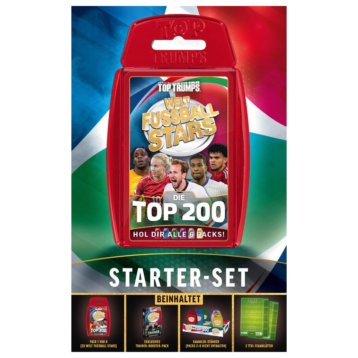 World Football Stars Card Game 200 Starter Pack *German Version* product photo