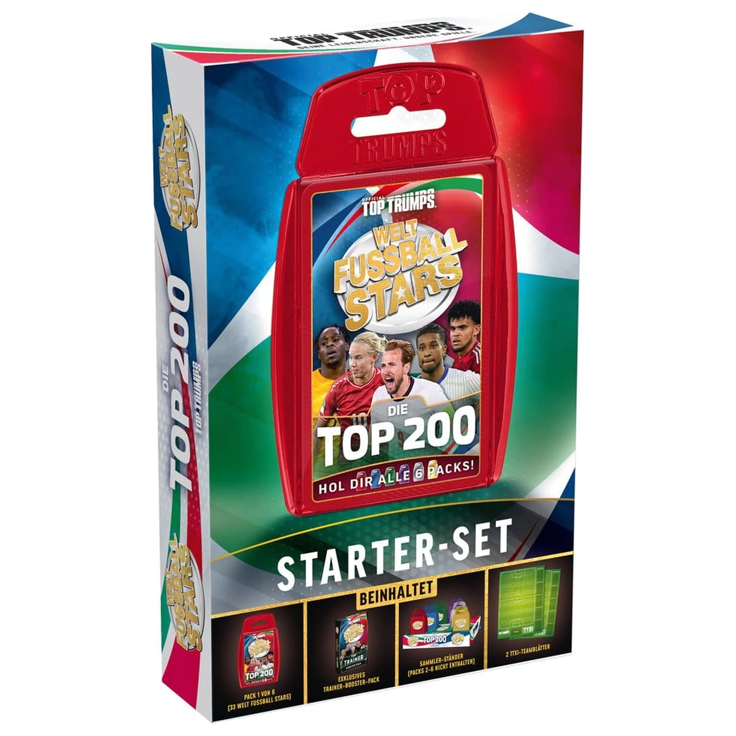 World Football Stars Card Game 200 Starter Pack *German Version* product photo