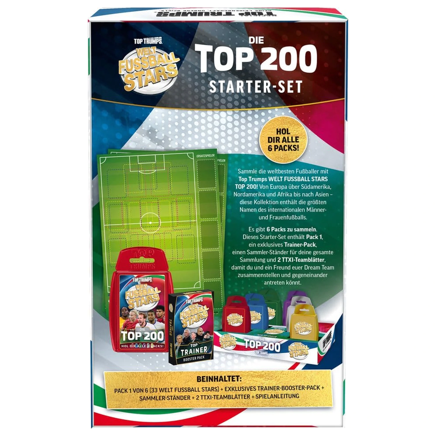 World Football Stars Card Game 200 Starter Pack *German Version* product photo