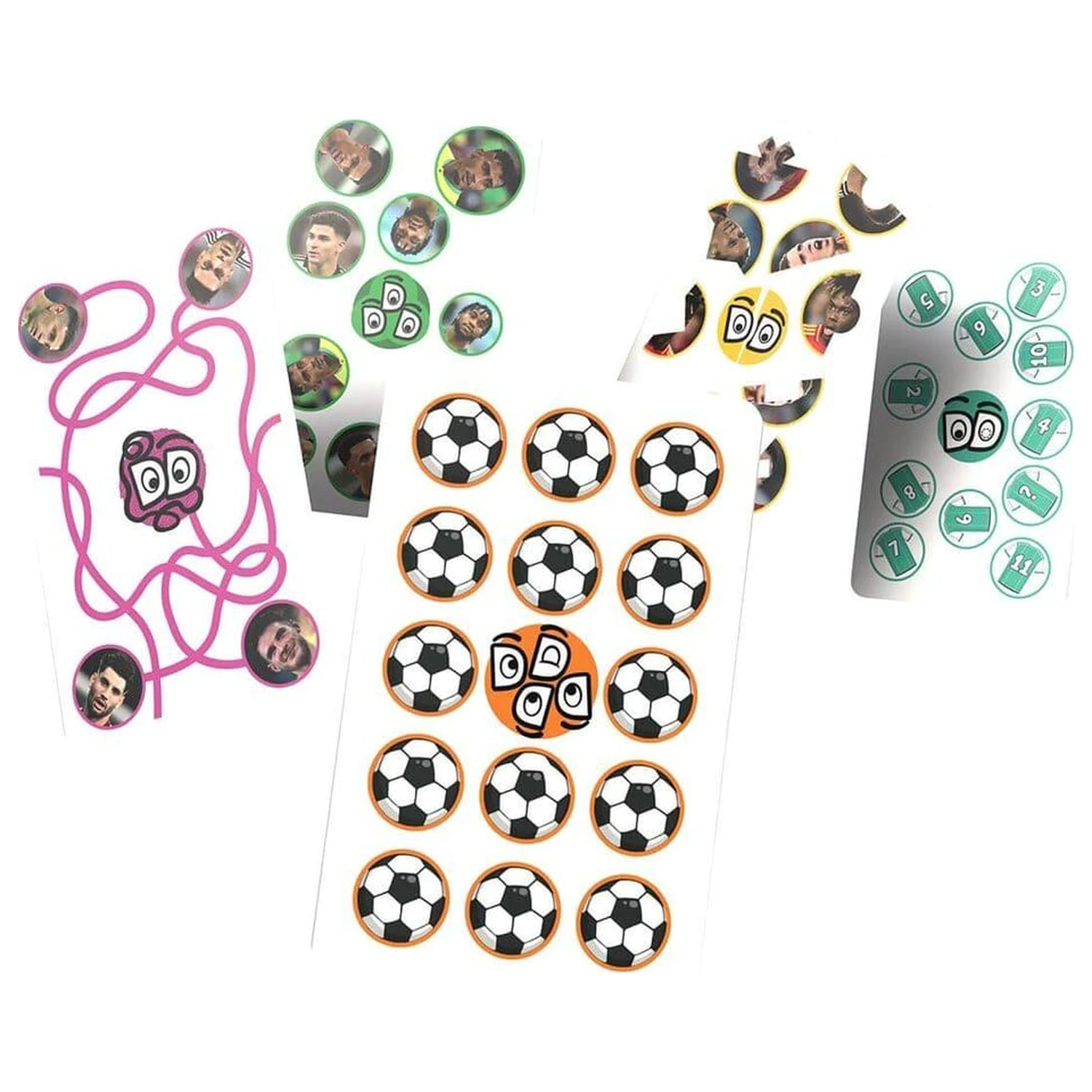World Football Stars Card Game Goddit! product photo