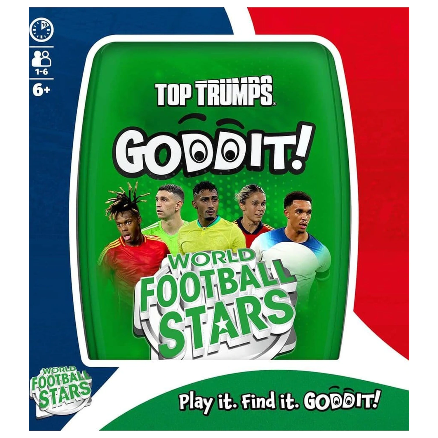 World Football Stars Card Game Goddit! product photo