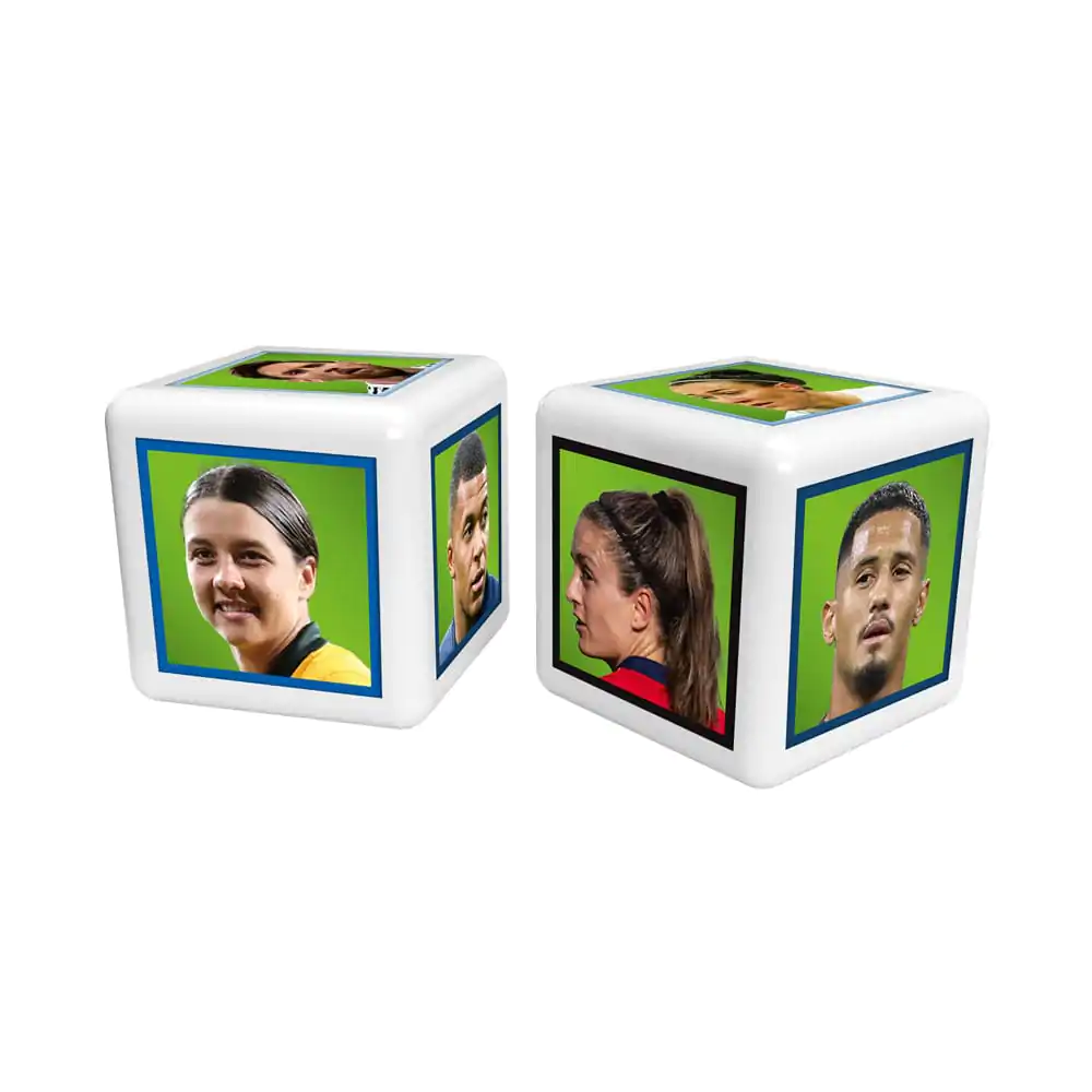 World football stars Top Trumps Match - The Crazy Cube Game Green Version product photo