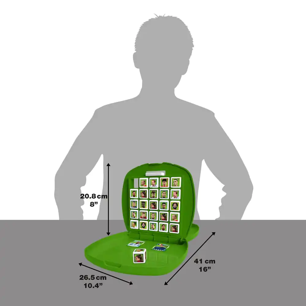 World football stars Top Trumps Match - The Crazy Cube Game Green Version product photo