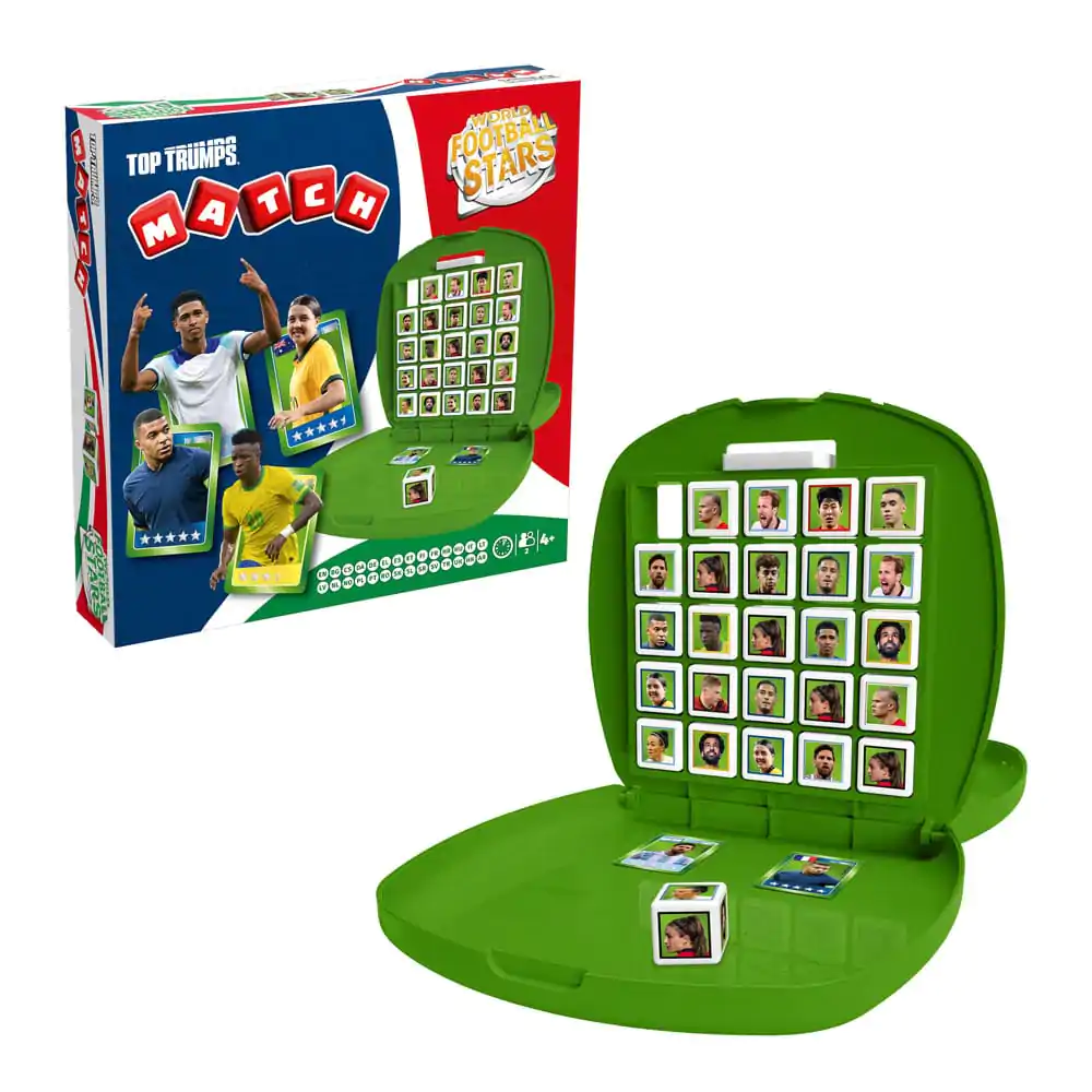 World football stars Top Trumps Match - The Crazy Cube Game Green Version product photo