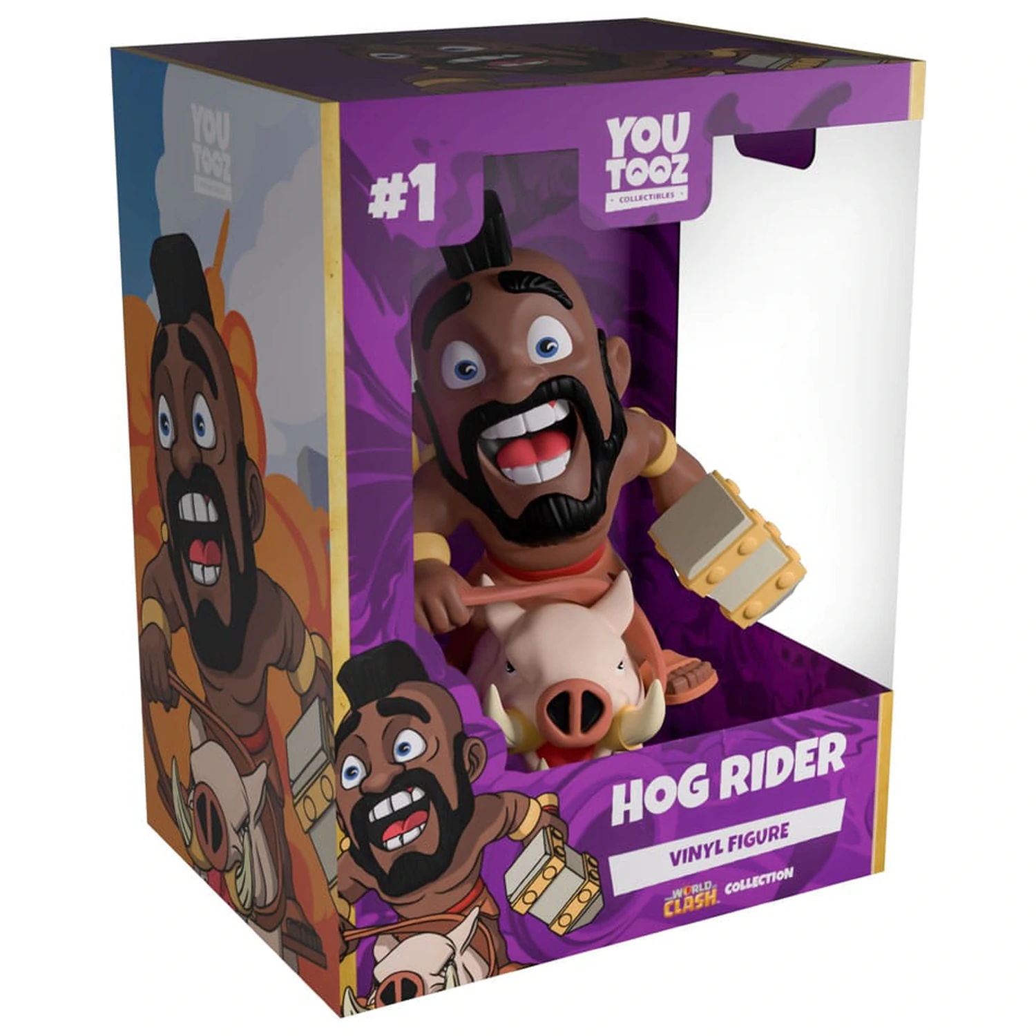 World of Clash Vinyl Figure Hog Rider 11 cm product photo