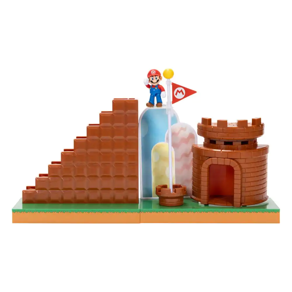 World of Nintendo Super Mario Mini Figure Playset End Level product photo