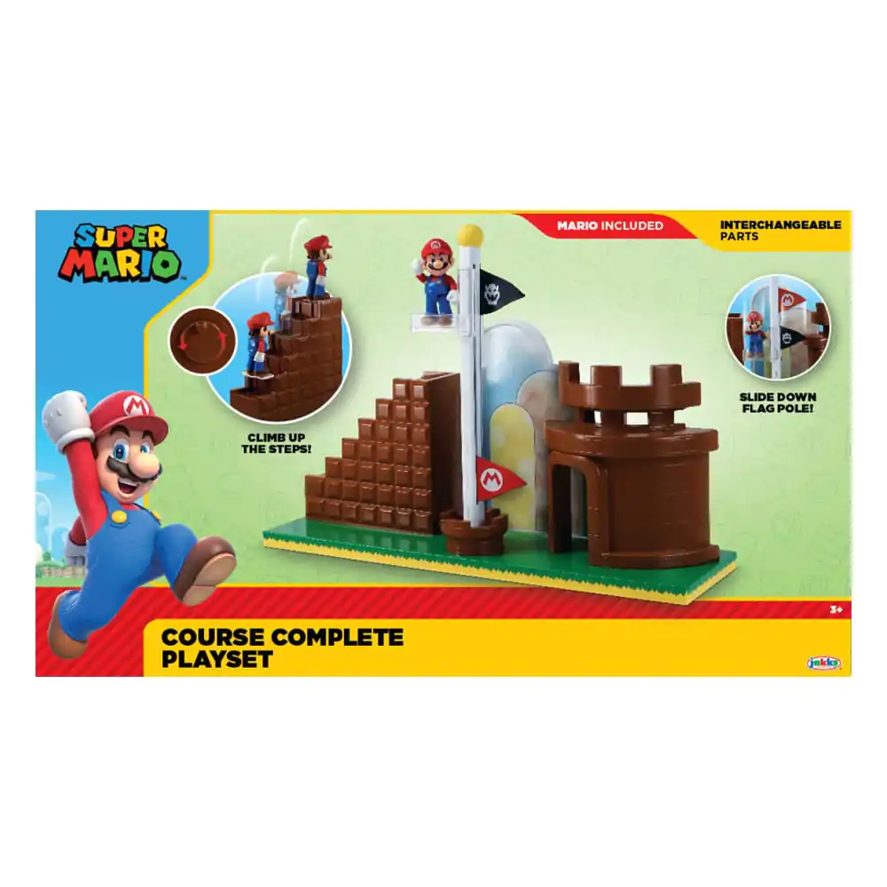 World of Nintendo Super Mario Mini Figure Playset End Level product photo