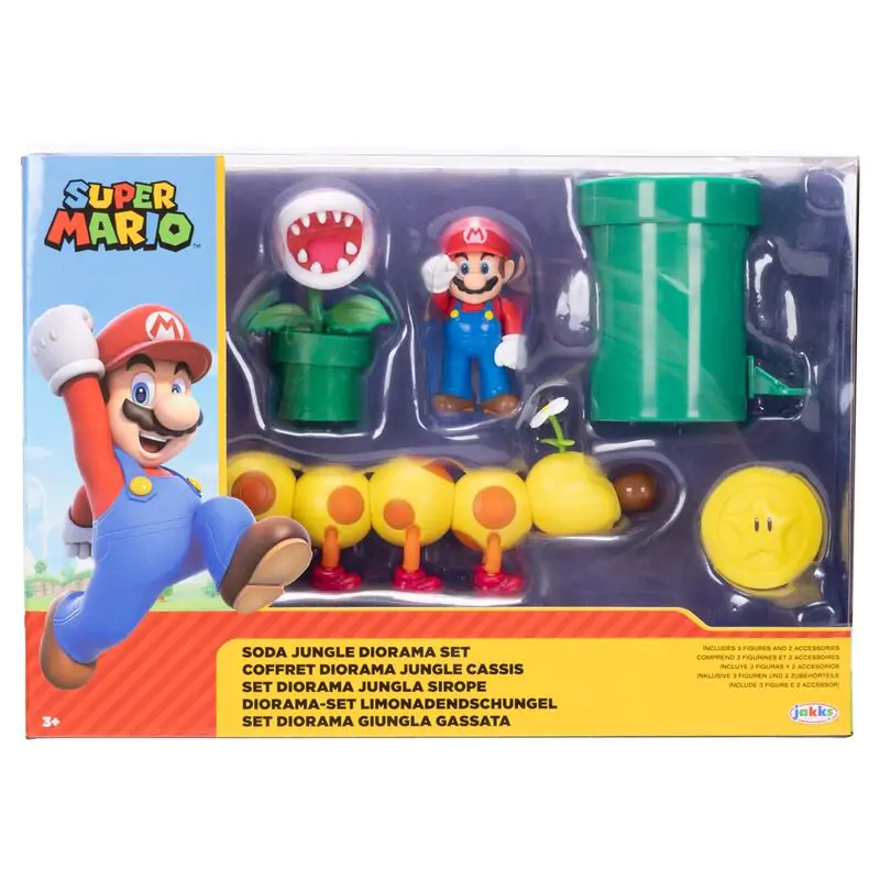 World of Nintendo Super Mario Diorama Playset Soda Jungle 6 cm termékfotó