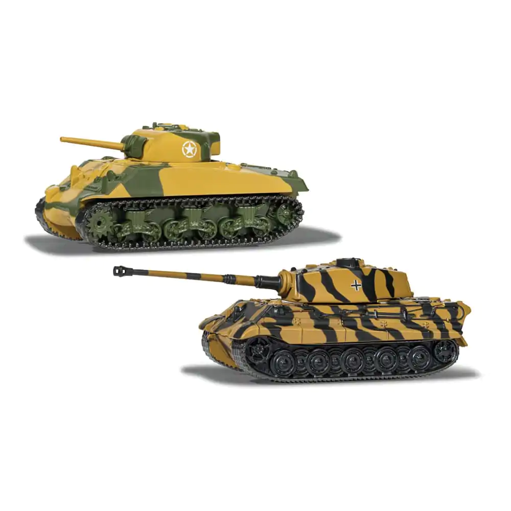 World of Tanks Die Cast Models 2-Pack Sherman vs King Tiger product photo